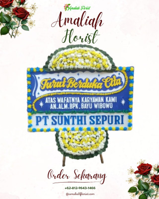 Papan Bunga Duka di Padang Panjang Barat