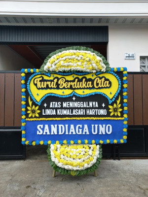 Papan Bunga Duka di Padang Panjang Barat