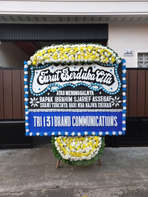 Papan Bunga Duka di Padang Panjang Barat